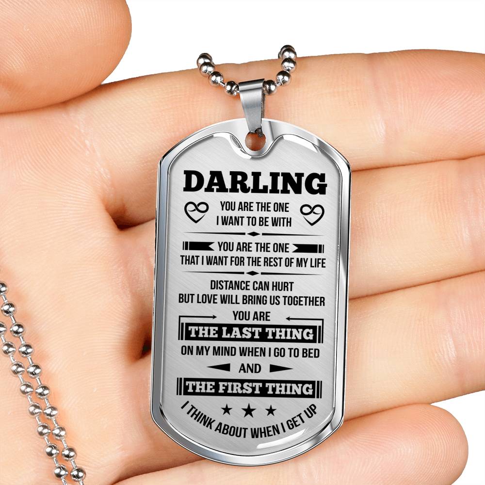 BEST GIFT FOR YOUR MAN - HIGH QUALITY DOG TAG