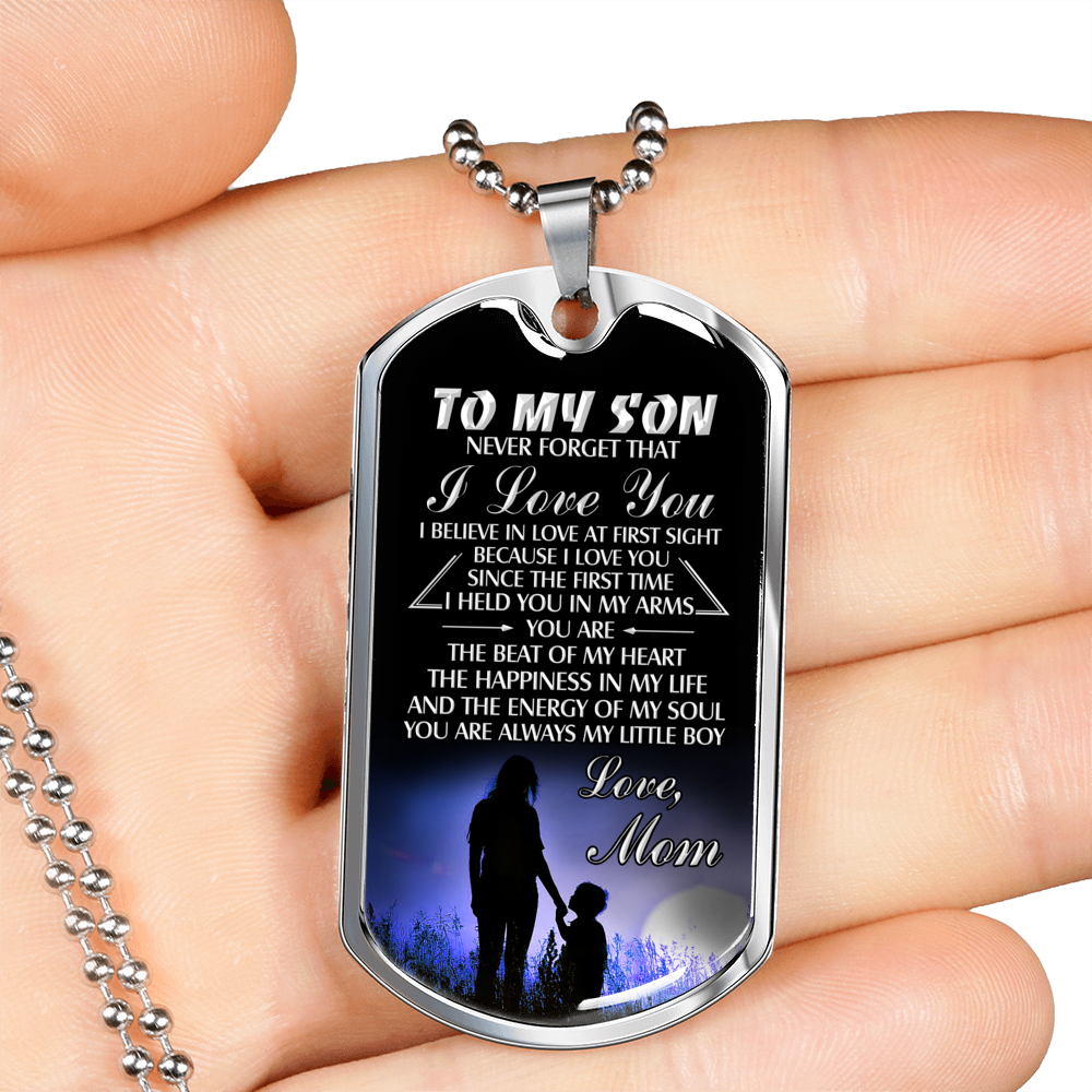 SON MOM - NEVER FORGET (SILVER)
