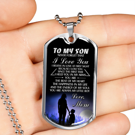 SON MOM - NEVER FORGET (SILVER)