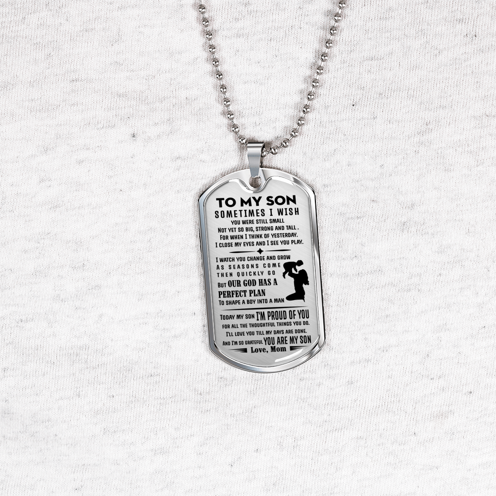 SON MUM - I'M PROUD OF YOU