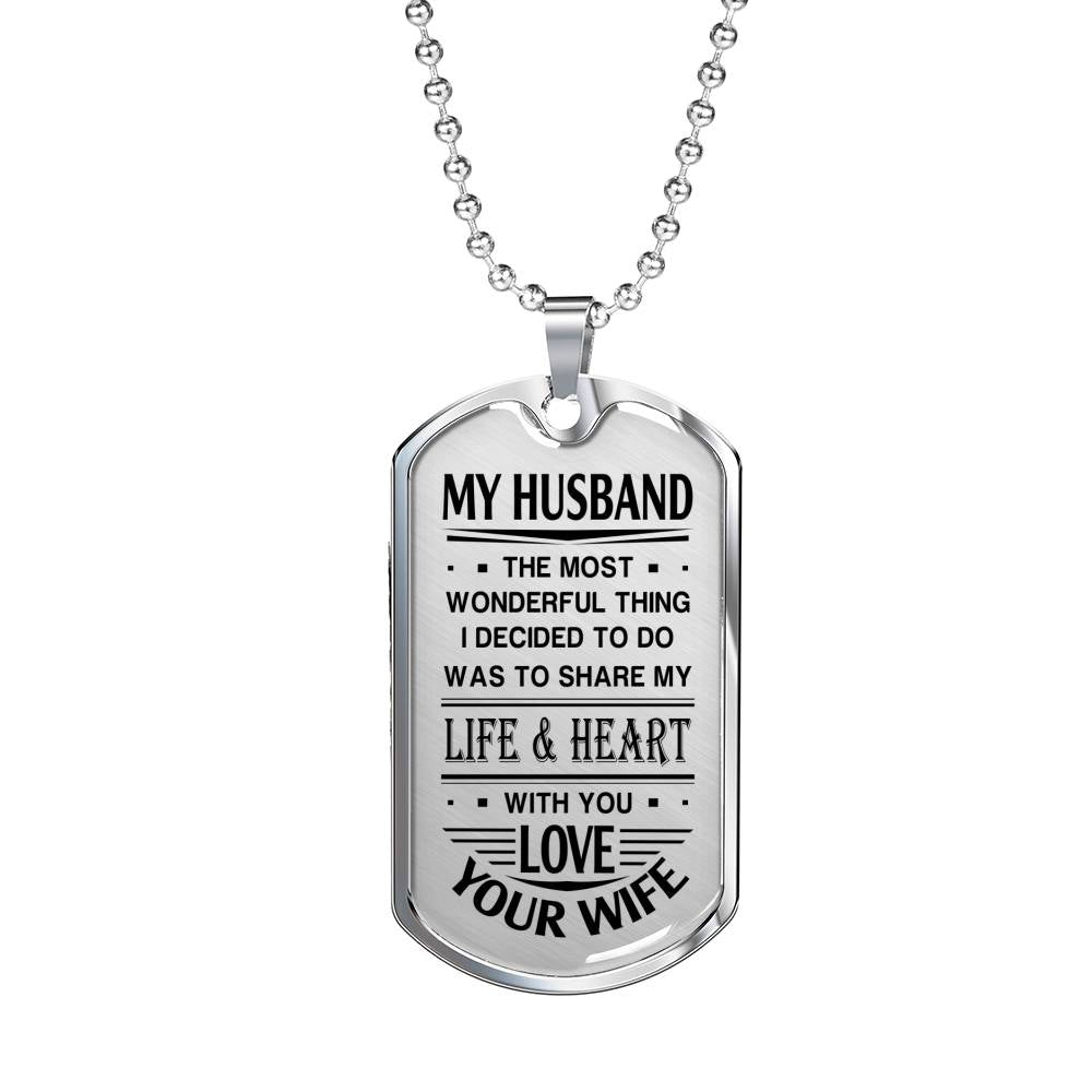 MY HUSBAND - SHARE MY LIFE AND HEART WITH YOU