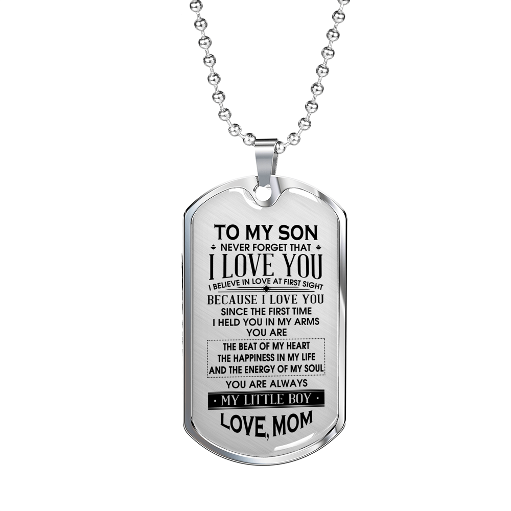 SON MOM - MY LITTLE BOY (SILVER)