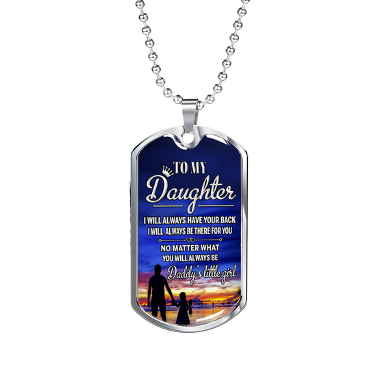 DADDY'S LITTLE GIRL - DOG TAG