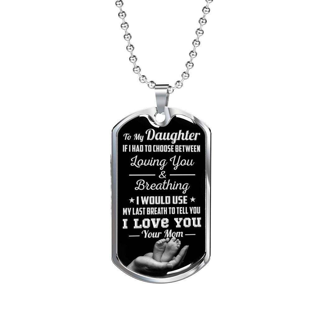 DAUGHTER MOM - LAST BREATH (SILVER)