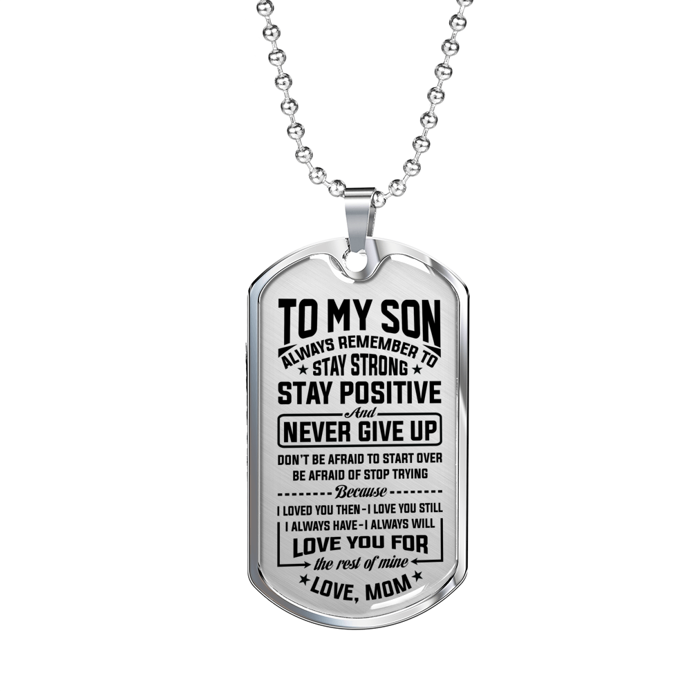 SON MOM - NEVER GIVE UP