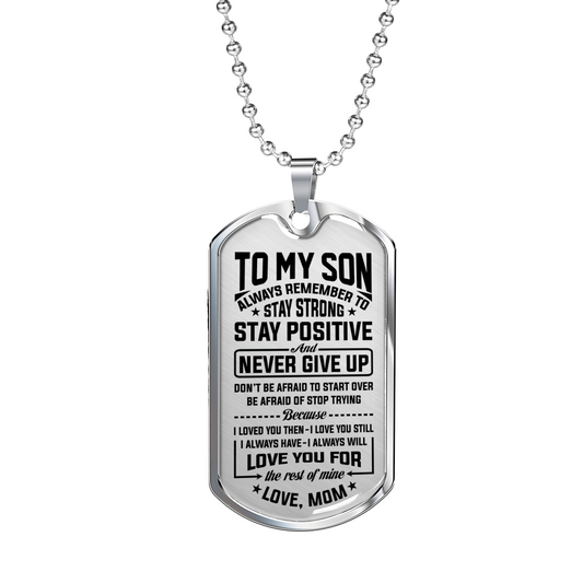 SON MOM - NEVER GIVE UP