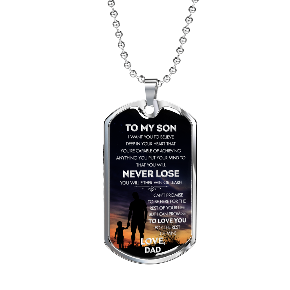 SON DAD - NEVER LOSE (SILVER)