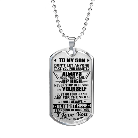 SON MOM - BE RIGHT HERE