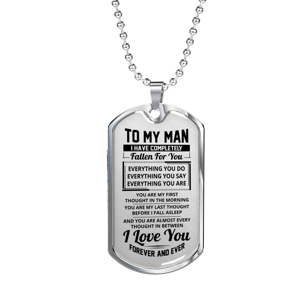 TO MY MAN - I LOVE YOU FOREVER AND EVER