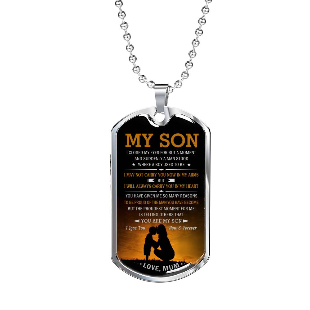 SON MUM - PROUD OF YOU