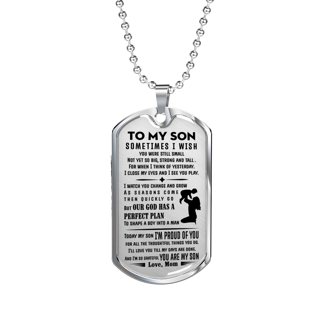 SON MUM - I'M PROUD OF YOU