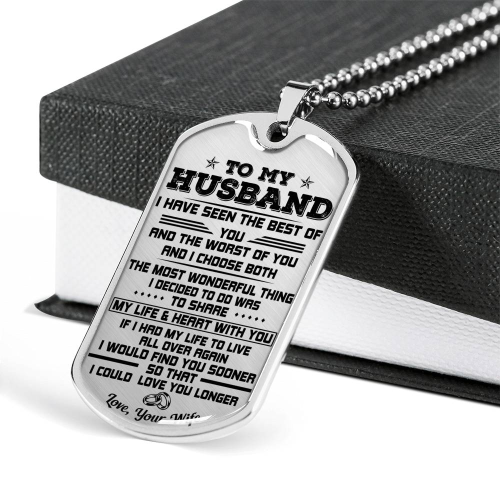 I CHOOSE BOTH  - PREMIUM DOG TAG