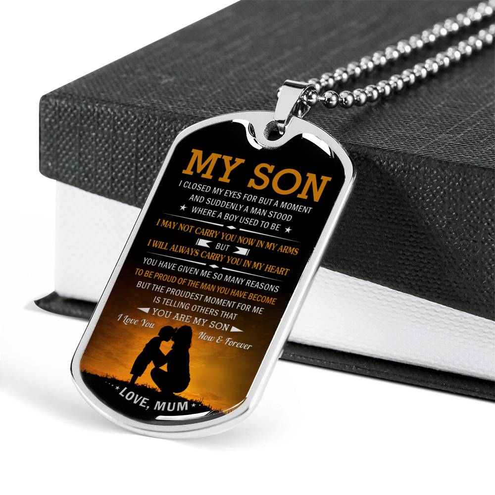SON MUM - PROUD OF YOU