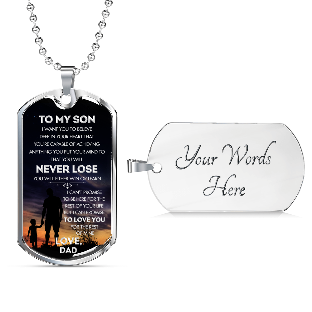 SON DAD - NEVER LOSE (SILVER)
