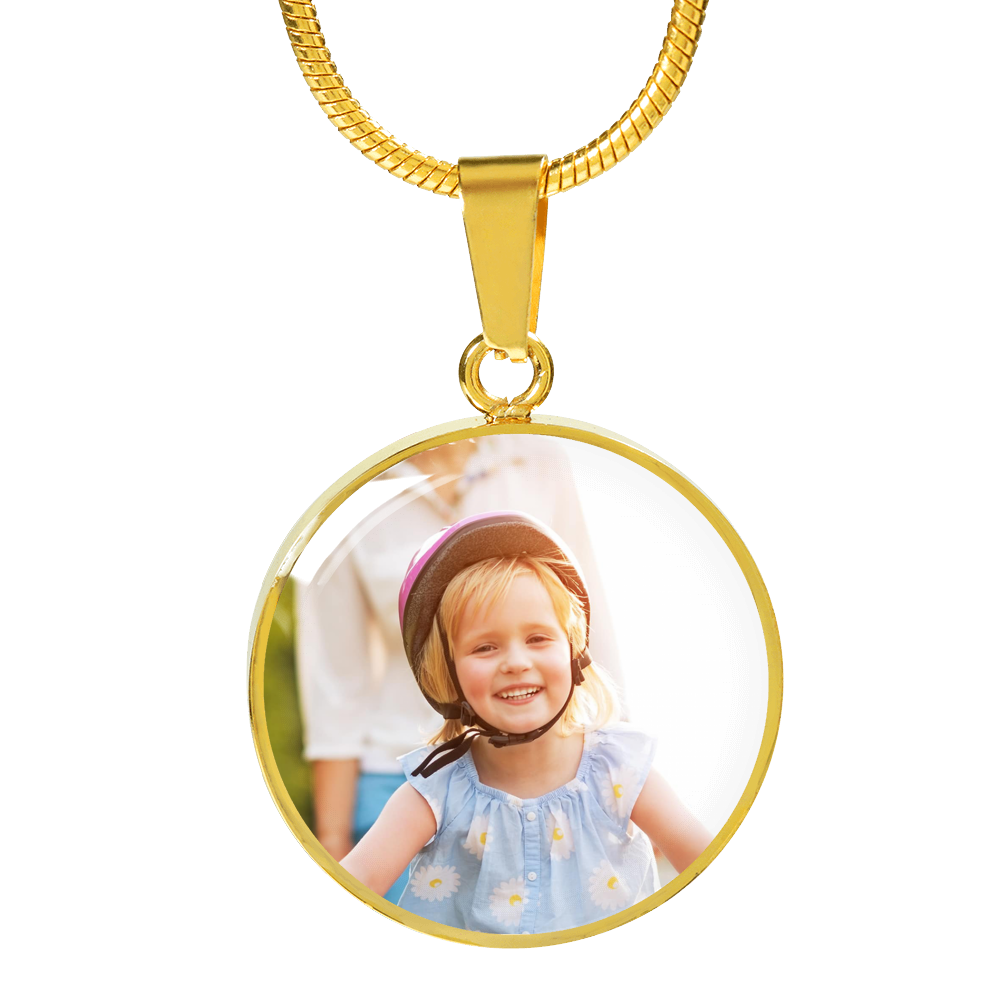 PERSONALIZED ROUND NECKLACE