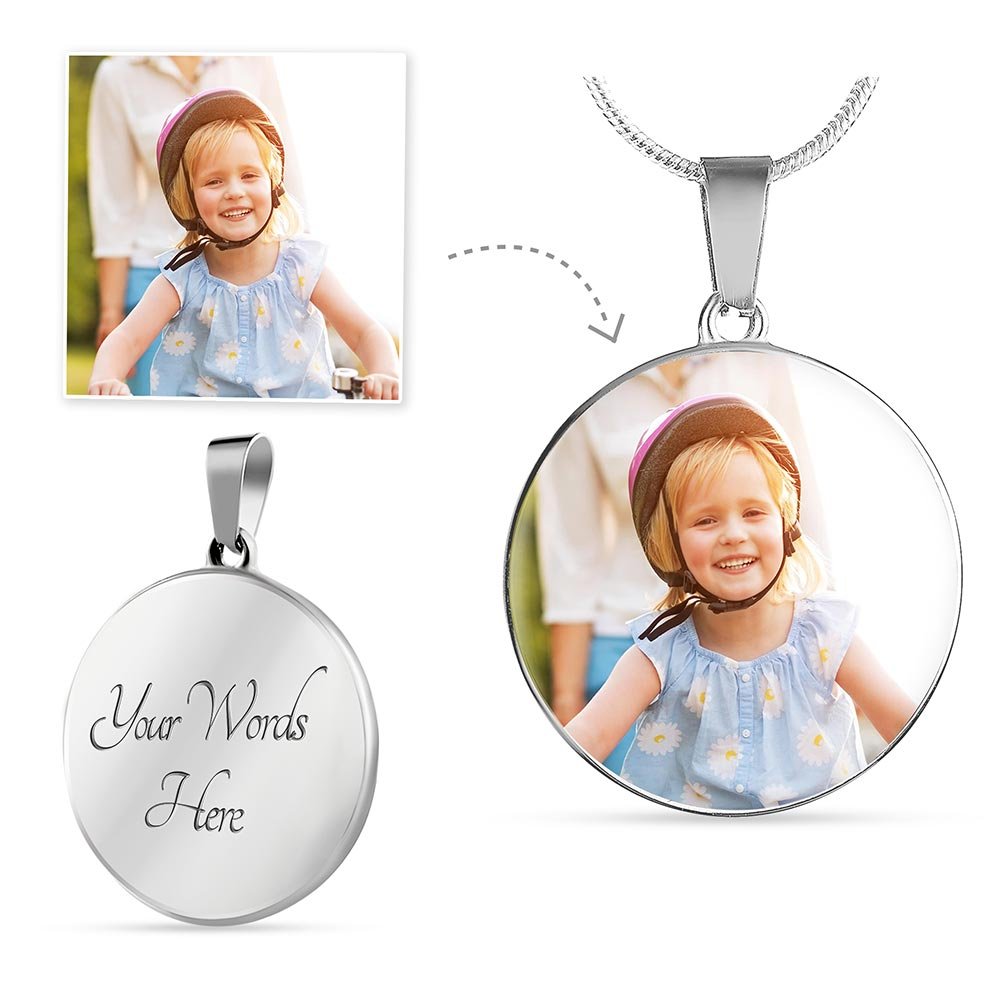 PERSONALIZED ROUND NECKLACE