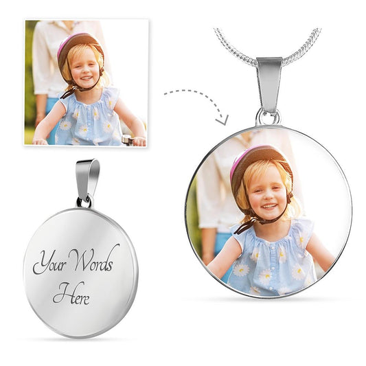 PERSONALIZED ROUND NECKLACE