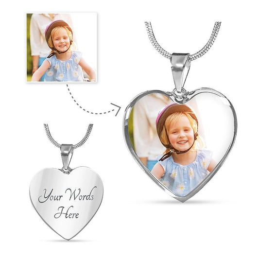 PERSONALIZED HEART NECKLACE
