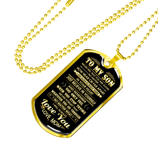 SON MOM - ALWAYS LOVE YOU (GOLD)