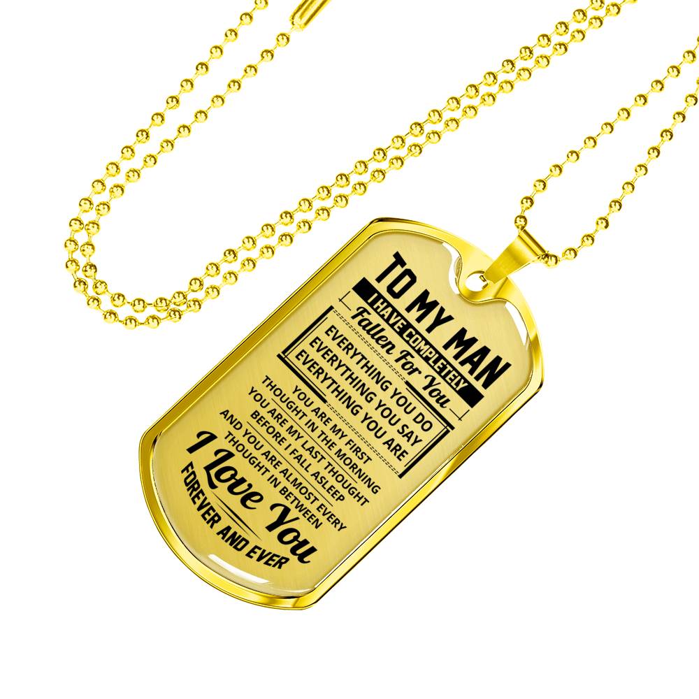 TO MY MAN - I LOVE YOU FOREVER AND EVER