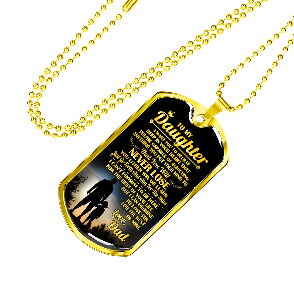 DAUGHTER DAD - NEVER LOSE (GOLD)