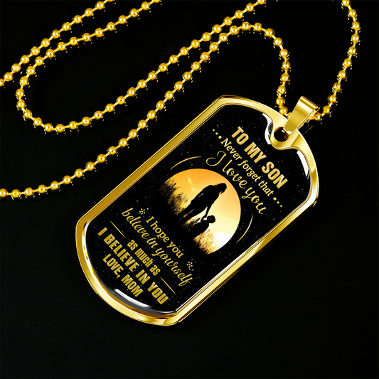 SON MOM - NEVER FORGET (GOLD)