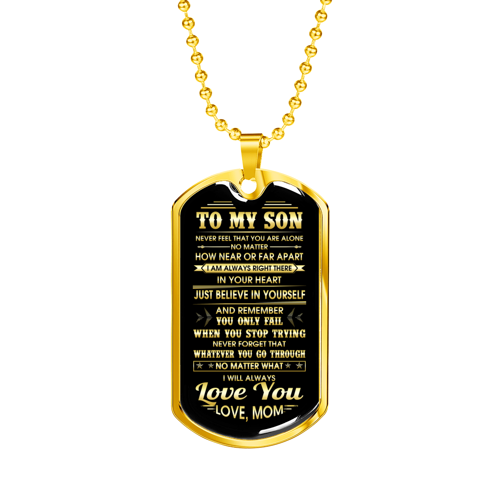 SON MOM - ALWAYS LOVE YOU (GOLD)