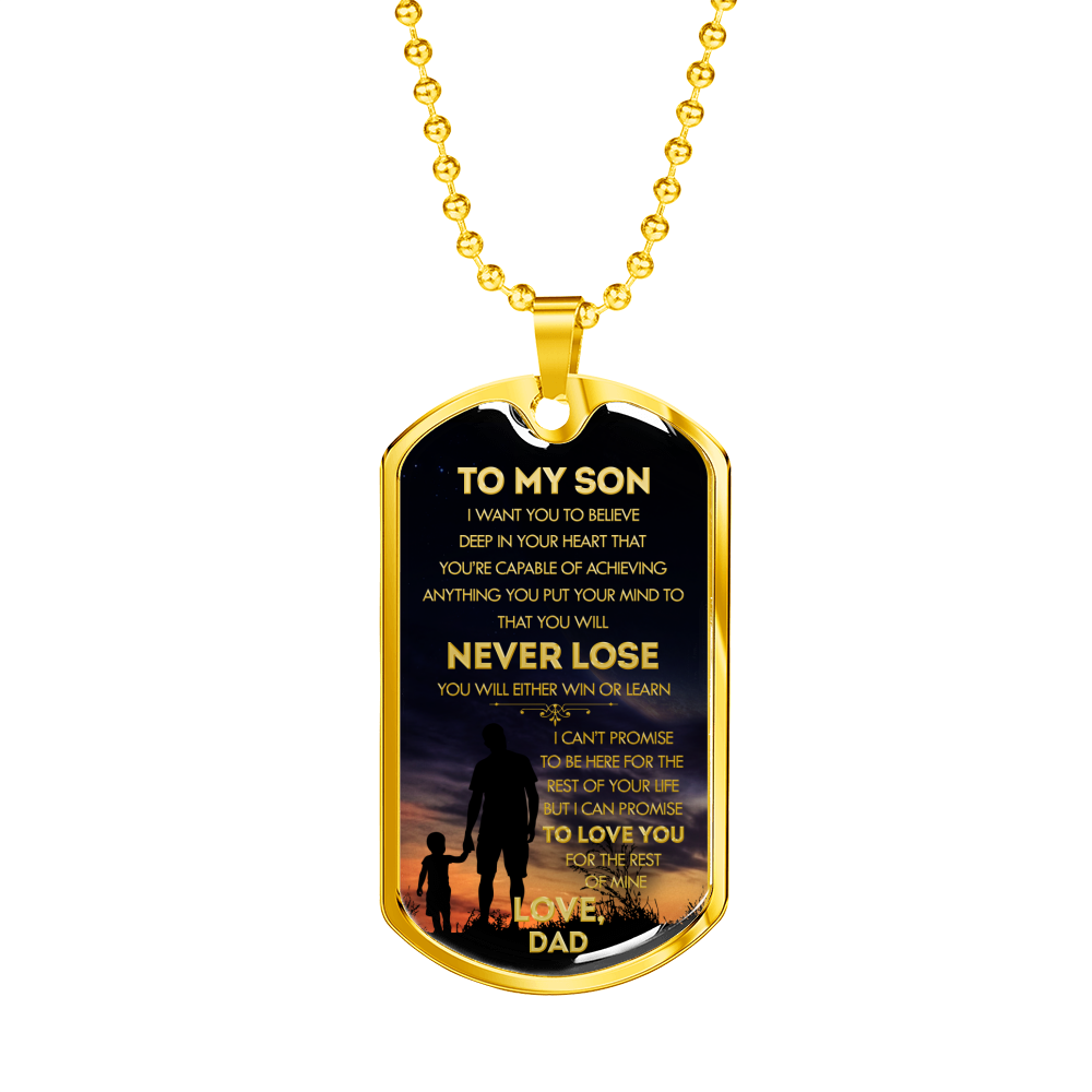 SON DAD - NEVER LOSE (GOLD)