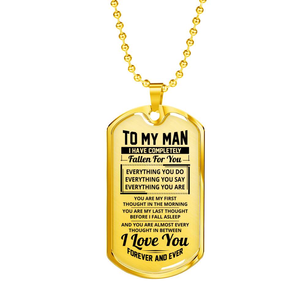 TO MY MAN - I LOVE YOU FOREVER AND EVER