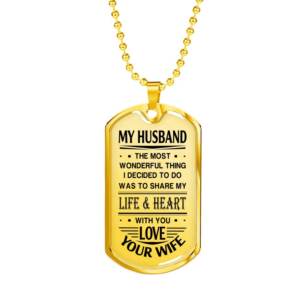 MY HUSBAND - SHARE MY LIFE AND HEART WITH YOU