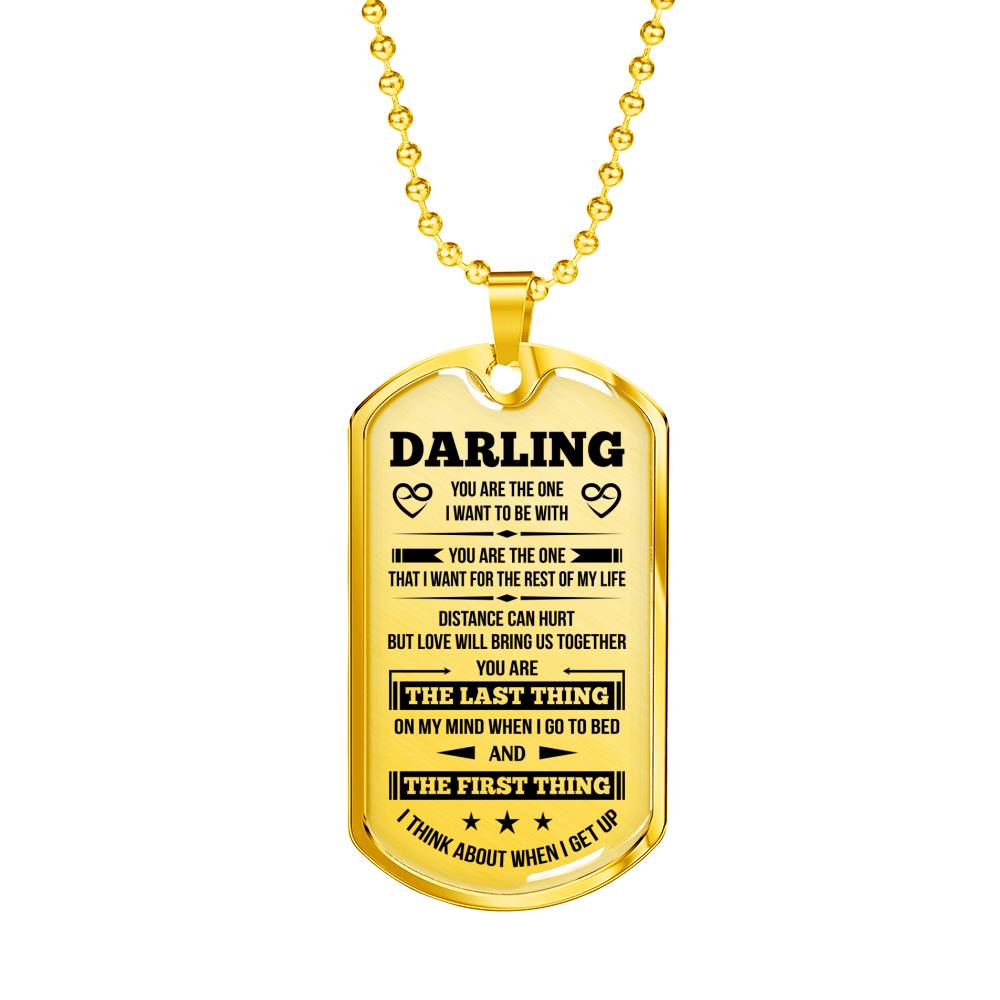 BEST GIFT FOR YOUR MAN - HIGH QUALITY DOG TAG
