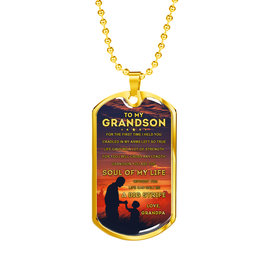 MY GRANDSON - SOUL OF MY LIFE (GOLD)