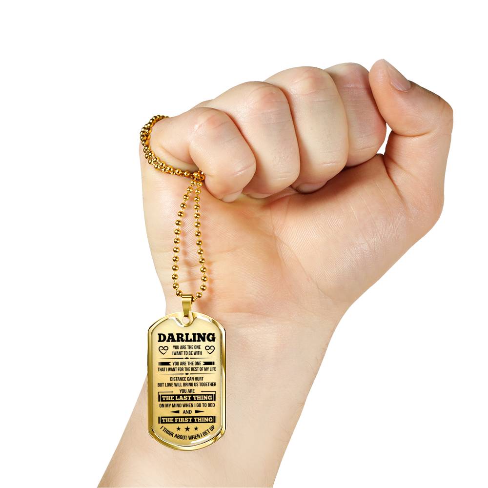BEST GIFT FOR YOUR MAN - HIGH QUALITY DOG TAG