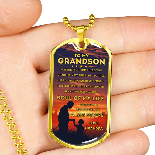 MY GRANDSON - SOUL OF MY LIFE (GOLD)