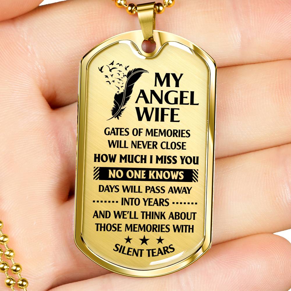 MY ANGEL WIFE - SILENT TEARS