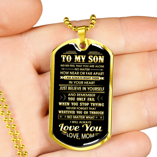 SON MOM - ALWAYS LOVE YOU (GOLD)