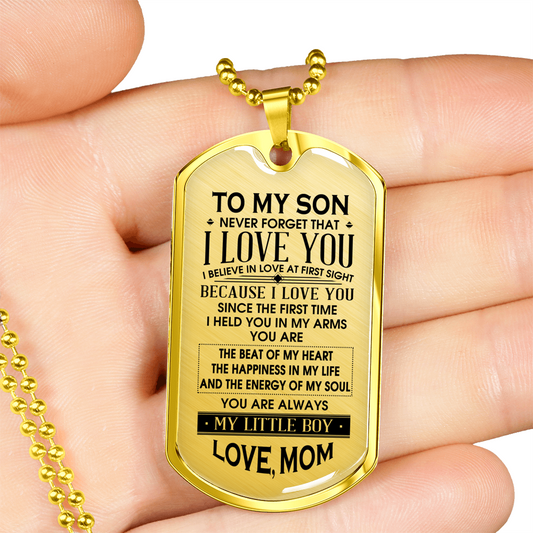 SON MOM - MY LITTLE BOY (GOLD)