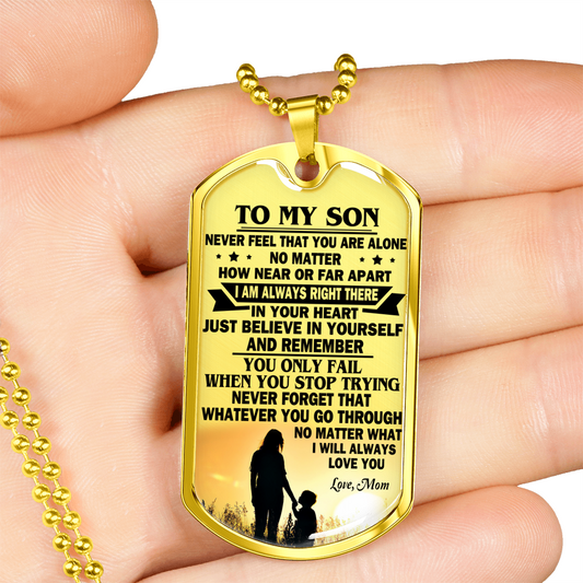 SON MOM - ALWAYS RIGHT THERE