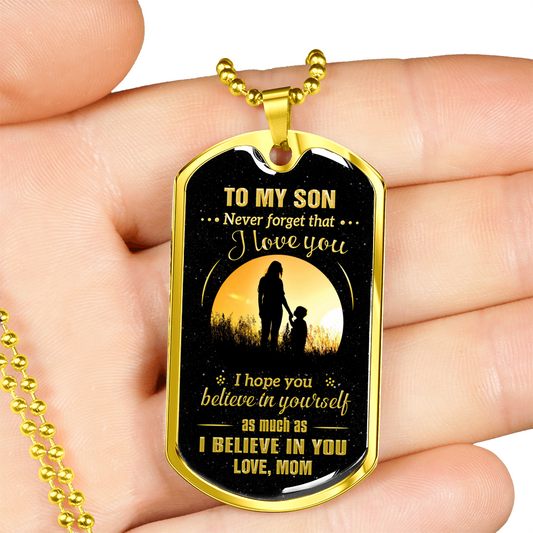 SON MOM - NEVER FORGET (GOLD)