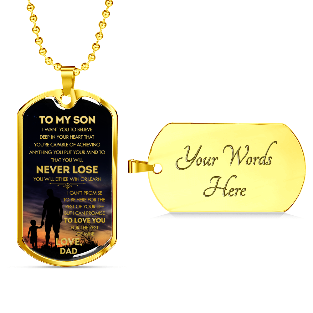 SON DAD - NEVER LOSE (GOLD)
