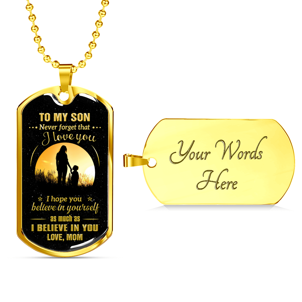 SON MOM - NEVER FORGET (GOLD)