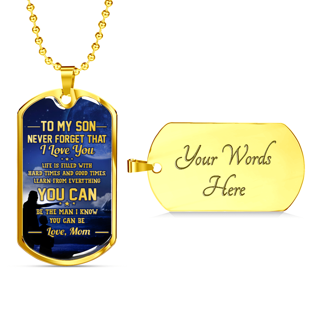 SON MOM - BE THE MAN I KNOW YOU CAN BE (GOLD)