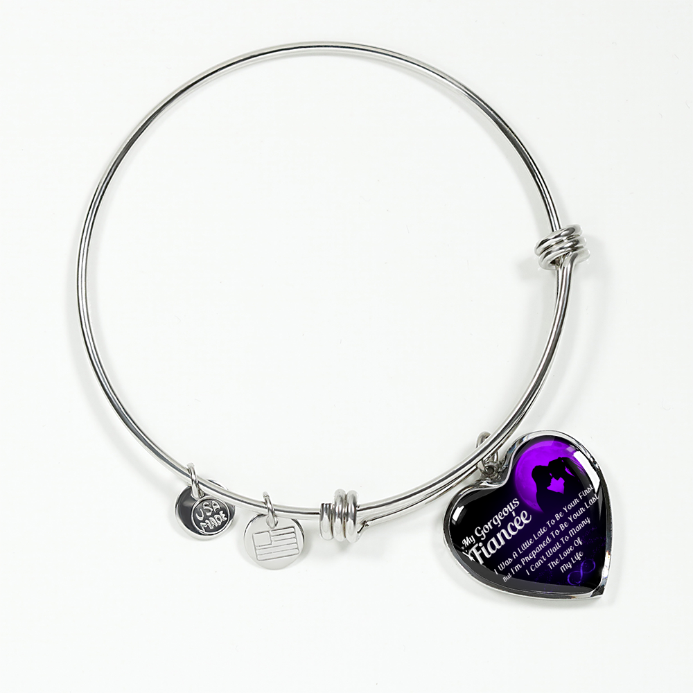 MY GORGEOUS FIANCÉE - SILVER VERION - NECKLACE & BANGLE