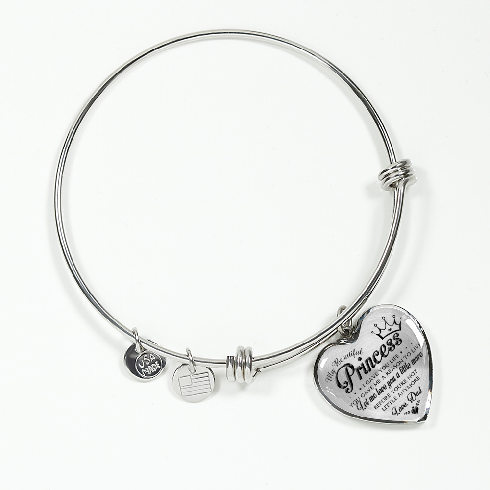 MY BEAUTIFUL PRINCESS - SILVER VERSION - NECKLACE & BANGLE