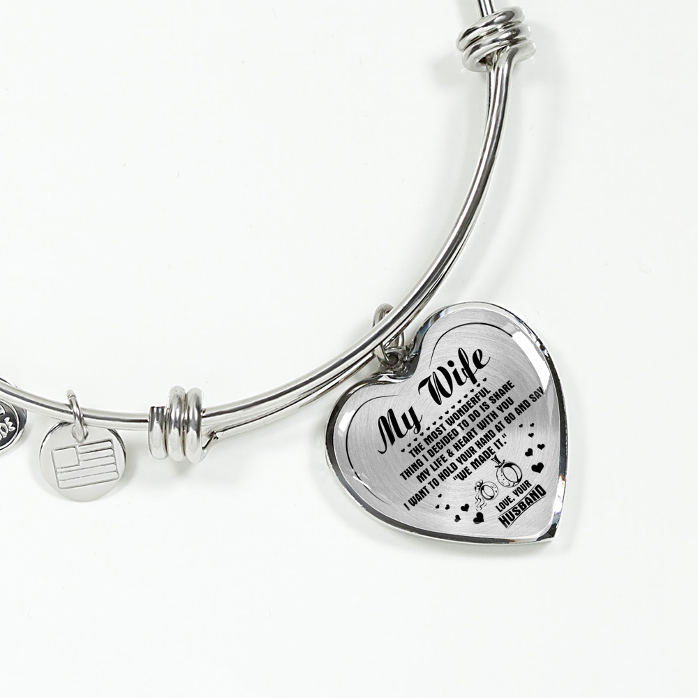 MY WIFE - SILVER VERSION - NECKLACE & BANGLE