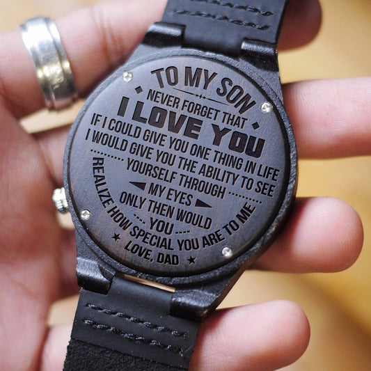 SON DAD - THE ABILITY - WOOD WATCH