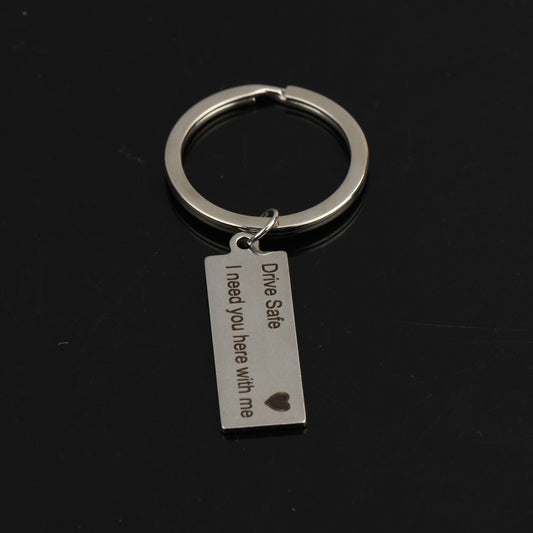 Drive Safe Keyring