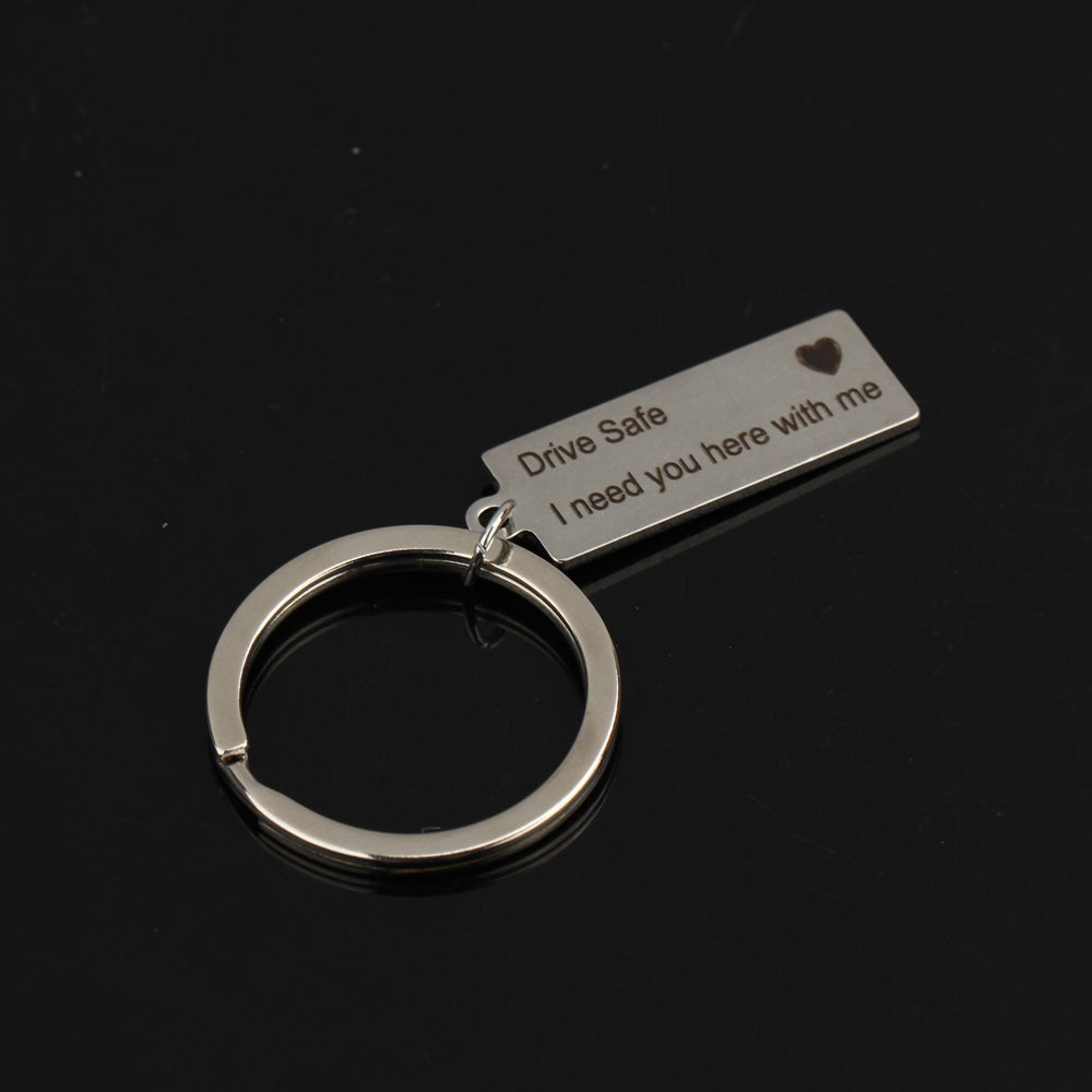 Drive Safe Keyring
