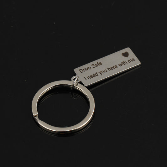 Drive Safe Keyring